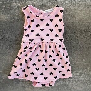 Little Mish Bodysuit Dress 3 Months